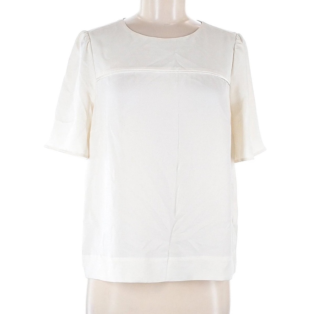 J. Crew off white blouse top